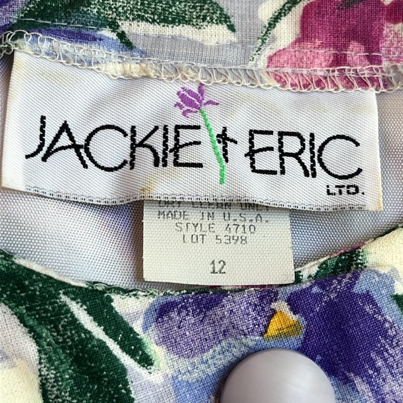 NWOT amazing vintage skirt set 12 - Picture 10 of 11